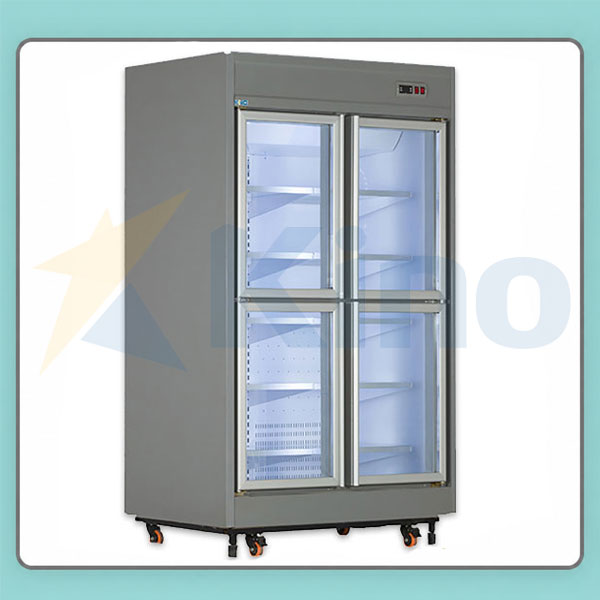 یخچال فروشگاهی ویترینی چهار درب مدل RV22