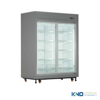 یخچال فروشگاهی کینو  ویترینی دودرب مدل RV21SW