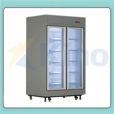 یخچال فروشگاهی ویترینی دو درب مدل RV21