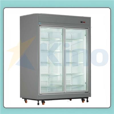 یخچال فروشگاهی کینو  ویترینی دودرب مدل RV21SW