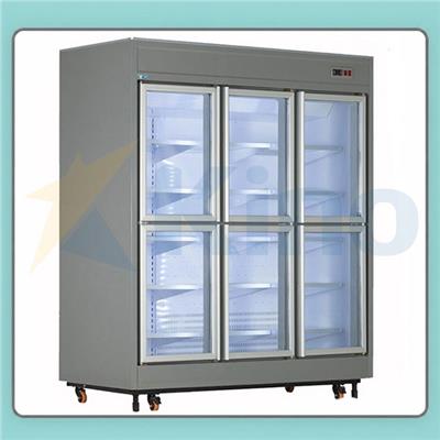 یخچال فروشگاهی کینو شش درب ویترینی مدل RV32