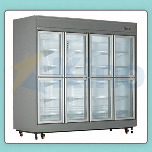 یخچال فروشگاهی کینو شش درب ویترینی مدل RV42